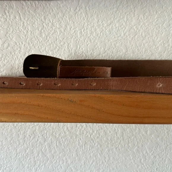 FREE PEOPLE Oyster Bay Belt Brown Size S/M - Picture 5 of 5